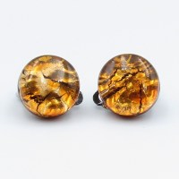 MVEC1006-Krystal-Rocks-Authentic-Murano-Glass-Clip-Earrings-Amber-Gold-1