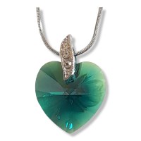 SWP18007-krystal-rocks-swarovski-heart-diamante-pendant-emerald-shimmer-18mm